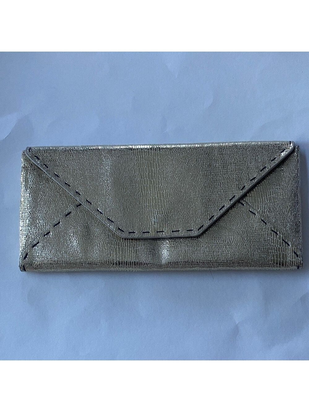 Steve Madden Metallic Clutch Wallet